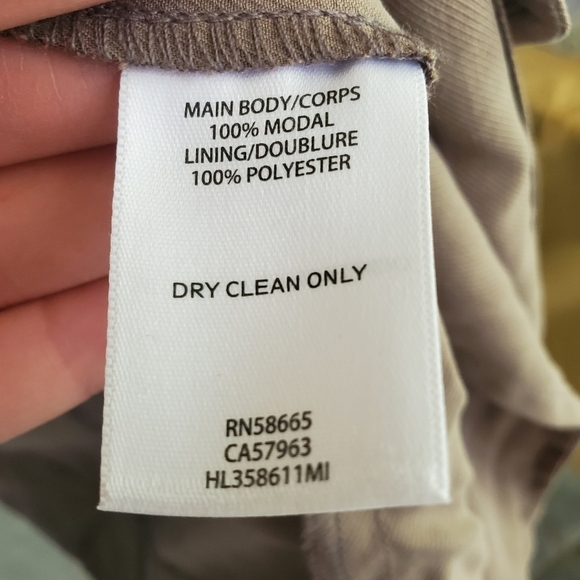 Trouve Lightweight Olive Drape Front Jacket - Picture 9 of 9